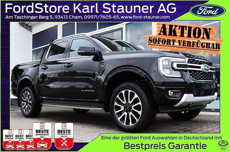 Neu Ford Ranger Platinum 241 PS (177 kW) 2026 Agate black metallic Pickup