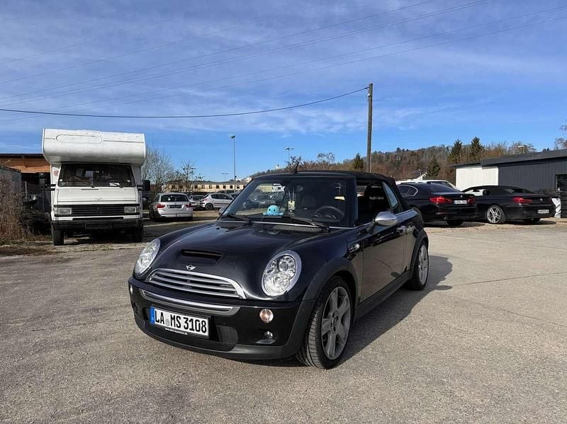 Astro black metallic Gebraucht 2006 Mini Cooper S Cabriolet Cabrio | 6.990 € (Guter Preis) - Bild 1/4