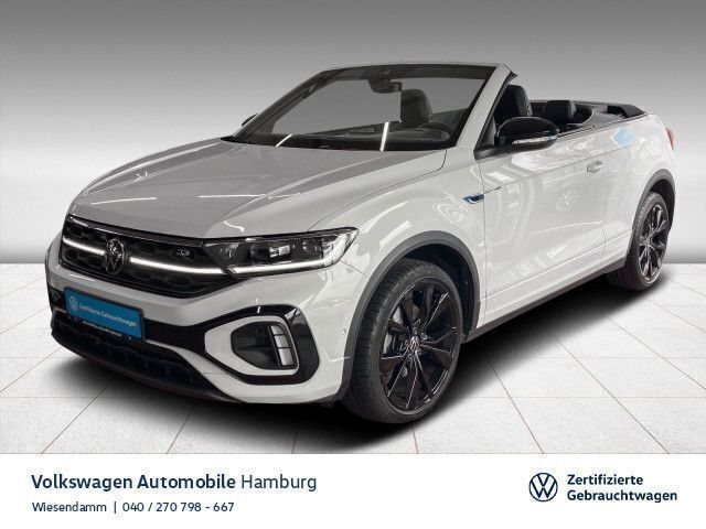 Weiß Gebraucht 2024 VW T-Roc Cabriolet R-line Cabrio | 36.555 € (Etwas zu teuer) - Bild 1/3