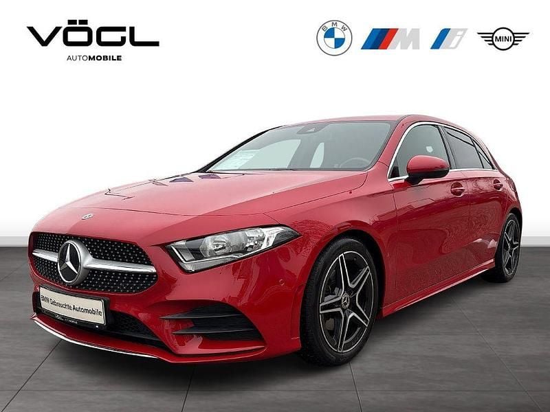 Rot Gebraucht 2019 Mercedes A200 Sport Limousine | 20.950 € (Guter Preis) - Bild 1/4