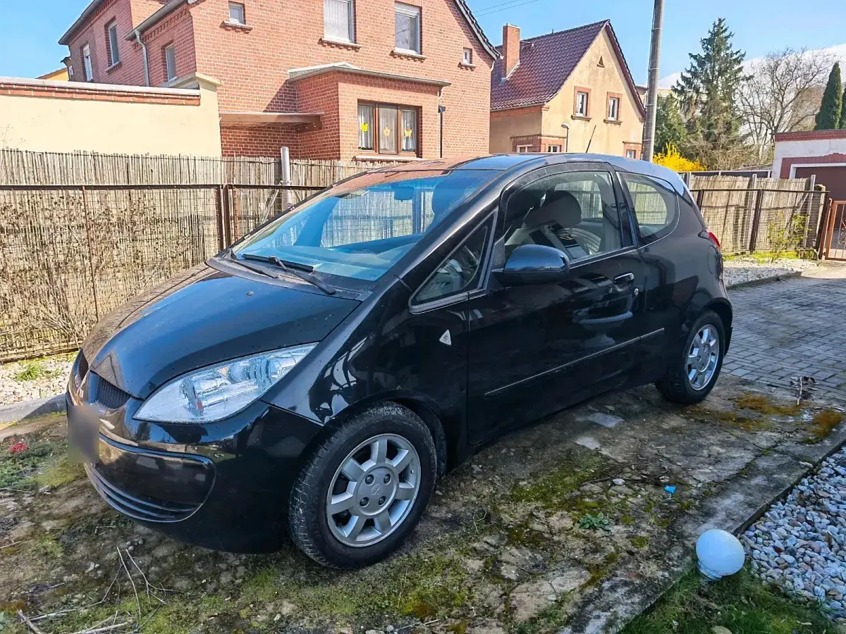 Gebraucht Mitsubishi Colt 95 PS (69 kW) 2007 Schwarz Kleinwagen