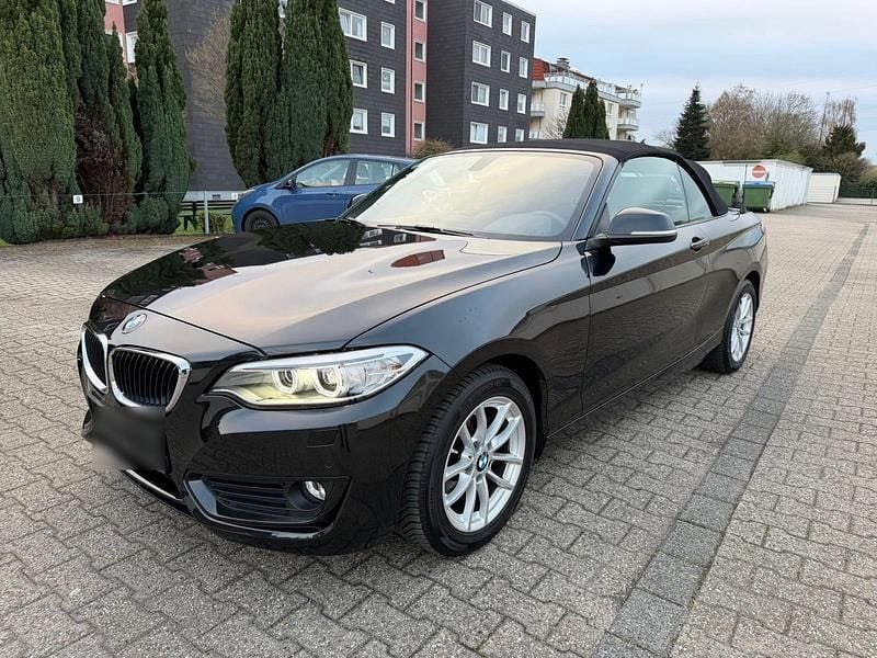 Gebraucht BMW 218 136 PS (100 kW) 2016 Schwarz Cabrio
