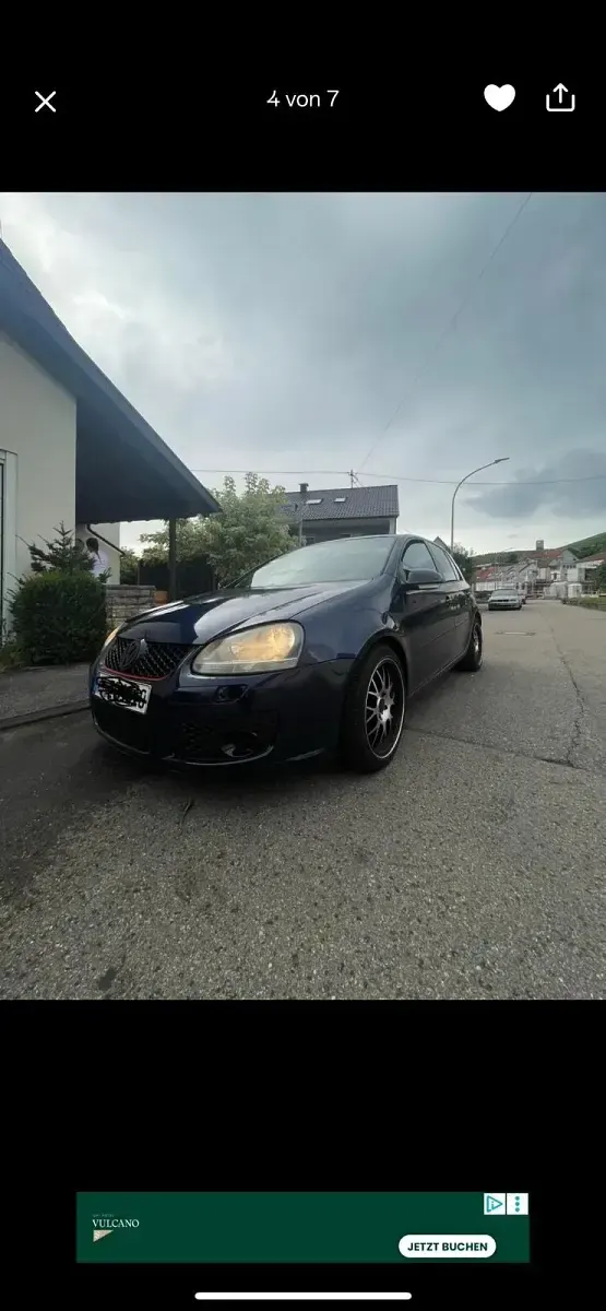 Gebraucht VW Golf V 105 PS (77 kW) 2004 Blau Kleinwagen