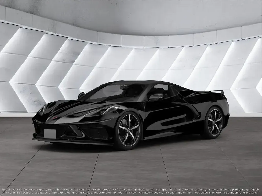Nowe Corvette C8 482 KM (354 kW) 2026 Czarny Kabriolet