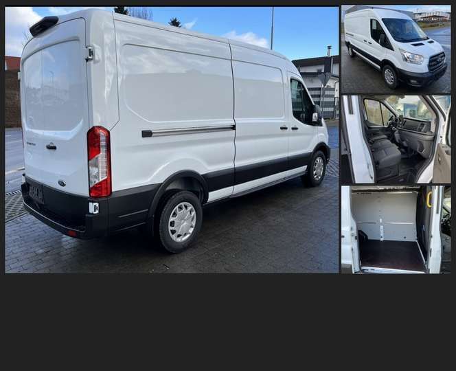 Weiß Gebraucht 2020 Ford Transit Trend Van | 29.888 € (Fairer Preis) - Bild 1/4