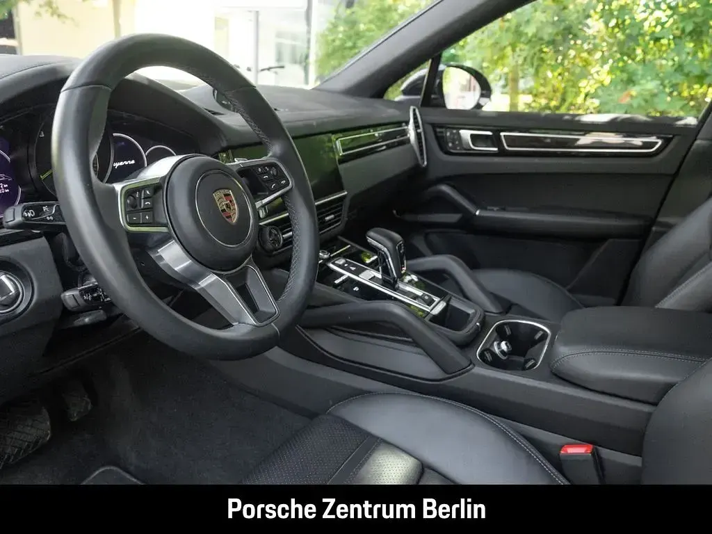 Gebraucht Porsche Cayenne E-Hybrid Coupe Platinum Edition 462 PS (339 kW) 2023 Blau SUV