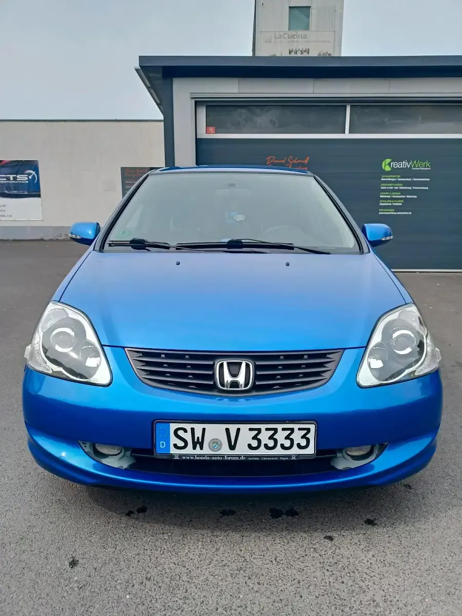 Brugt Honda Civic 90 HK (66 kW) 2005 Blå Stationcar