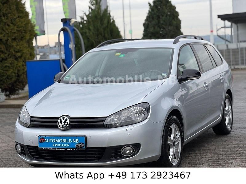 Silber Gebraucht 2013 VW Golf VI Match Kombi | 3.900 € (Guter Preis) - Bild 1/4