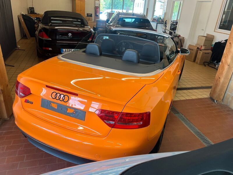 Orange Gebraucht 2011 Audi S5 Cabriolet Performance Cabrio | 28.900 € - Bild 1/4