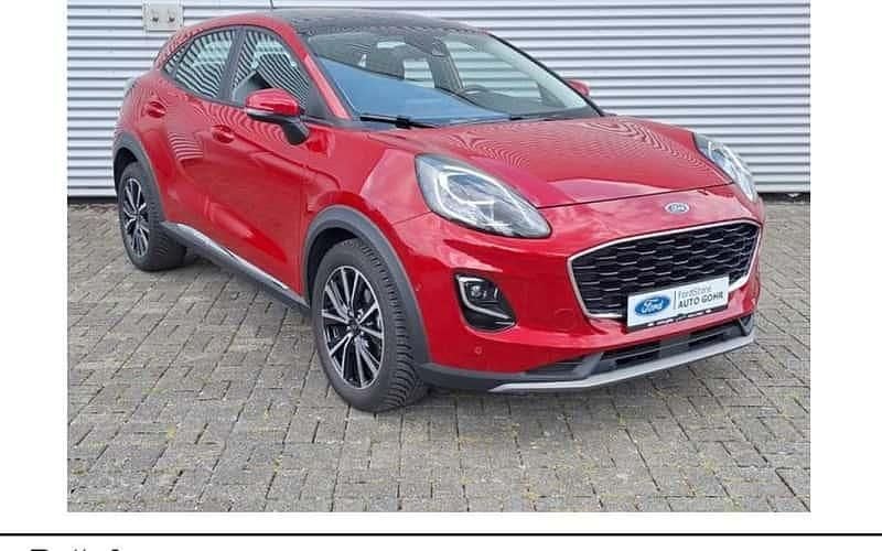Rot Gebraucht 2022 Ford Puma Gen-E Titanium SUV | 20.420 € (Guter Preis) - Bild 1/4