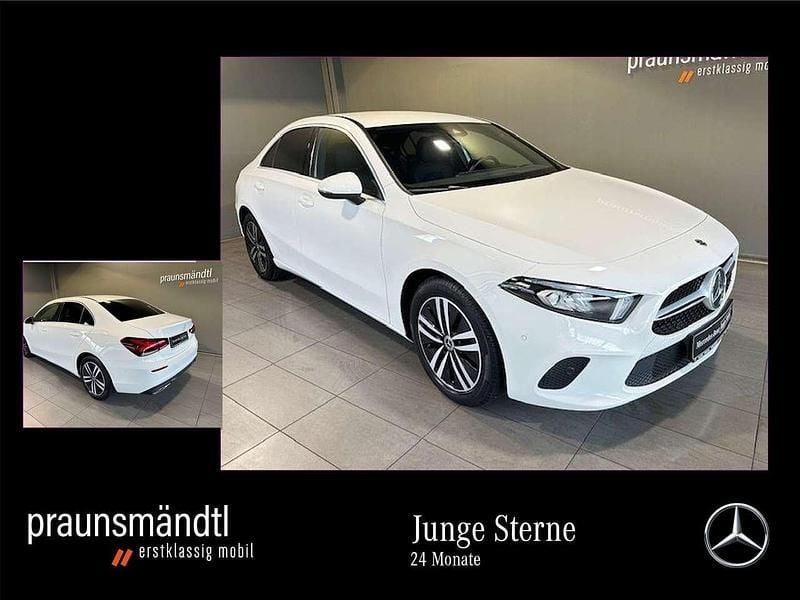 Unilack polarweiß Gebraucht 2021 Mercedes A200 Progressive Limousine | 26.900 € (Fairer Preis) - Bild 1/4