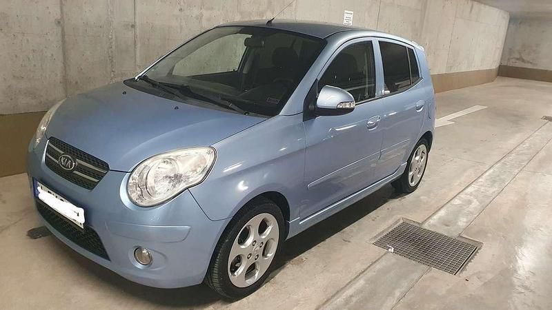 Gebraucht Kia Picanto 65 PS (47 kW) 2009 Blau Kleinwagen
