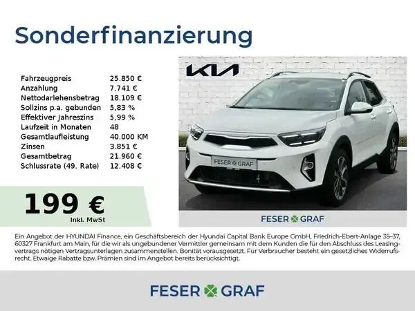 Schneeweiss Neu 2025 Kia Stonic SUV | 25.850 € (Etwas zu teuer) - Bild 1/4