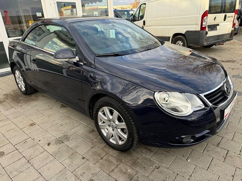 Gebraucht VW Eos 122 PS (89 kW) 2008 Blau Cabrio