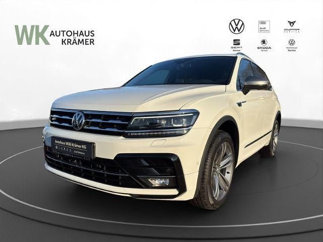 Weiss Gebraucht 2021 VW Tiguan Allspace Highline SUV | 28.990 € (Fairer Preis) - Bild 1/4