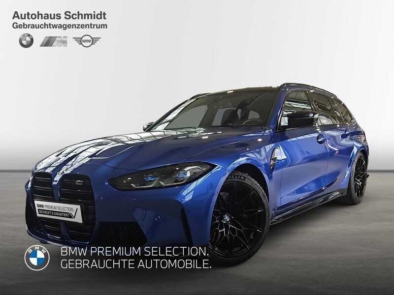 M portimao blau (metallic) Gebraucht 2024 BMW M3 Competition Edition Kombi | 80.990 € (Superpreis) - Bild 1/4