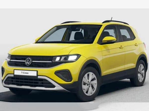 Gebraucht VW T-Cross Life 95 PS (69 kW) 2024 Gelb SUV