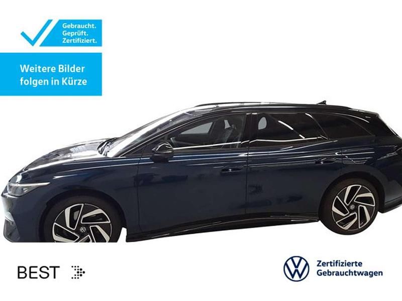 Aquamarinblau metallic/schwarz Gebraucht 2024 VW ID.7 Pro Limousine | 48.249 € - Bild 1/3