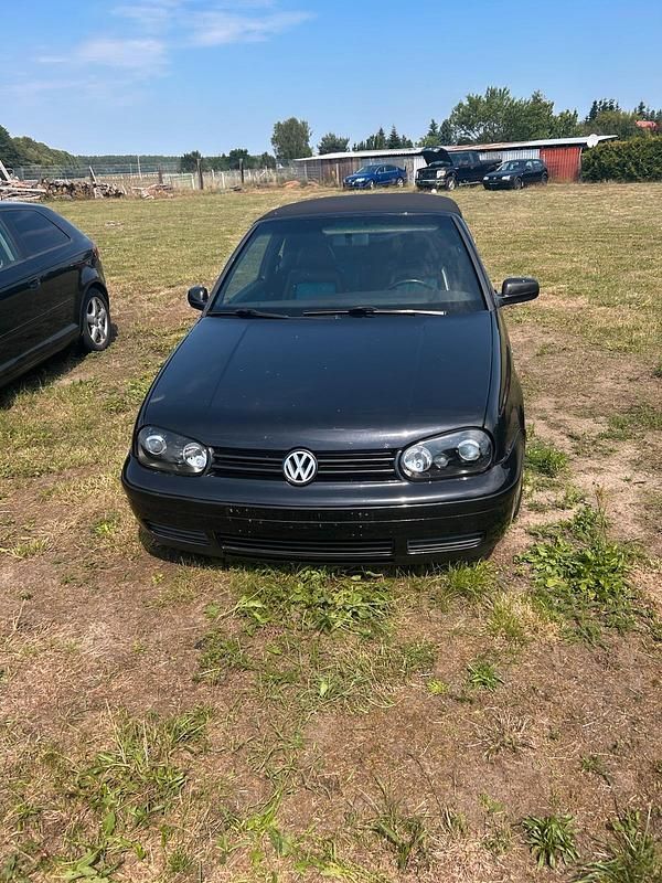 Gebraucht VW Golf Cabriolet 2000 Schwarz Cabrio