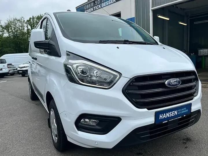Weiss (frostweiãÿ) Gebraucht 2023 Ford Transit Custom Trend Limousine | 31.990 € (Superpreis) - Bild 1/1