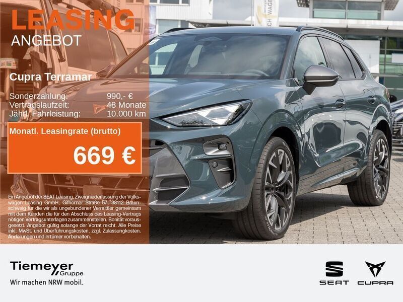 Blau Neu 2025 Cupra Terramar VZ SUV | 53.880 € (Etwas zu teuer) - Bild 1/4