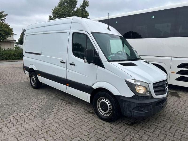 Arktikweiss Gebraucht 2018 Mercedes Sprinter Van | 9.990 € (Superpreis) - Bild 1/4