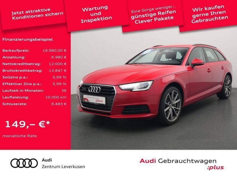 Gebraucht Audi A4 Design 252 PS (185 kW) 2016 Tangorot metallic Kombi
