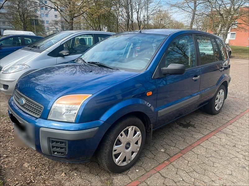 Gebraucht Ford Fusion 80 PS (58 kW) 2007 Blau Kleinwagen