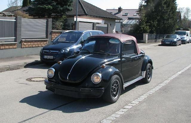 Gebraucht VW Käfer 44 PS (32 kW) 1973 Schwarz Cabrio