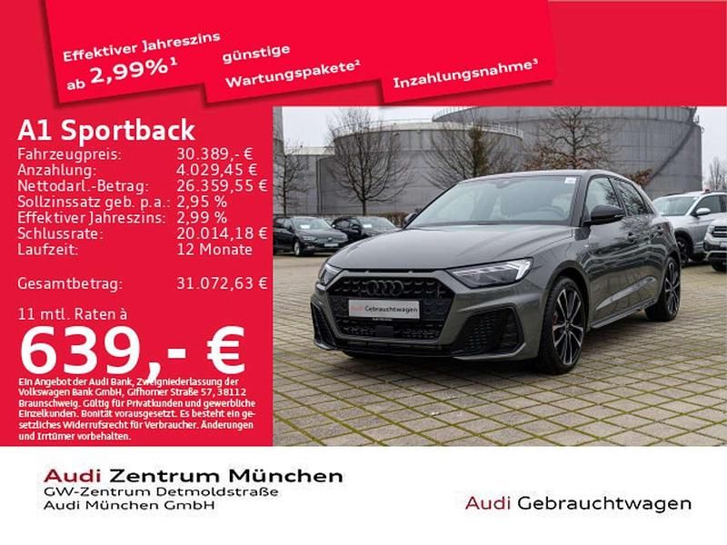 Chronosgrau metallic/mythossch Gebraucht 2023 Audi A1 Limousine | 30.389 € (Fairer Preis) - Bild 1/2