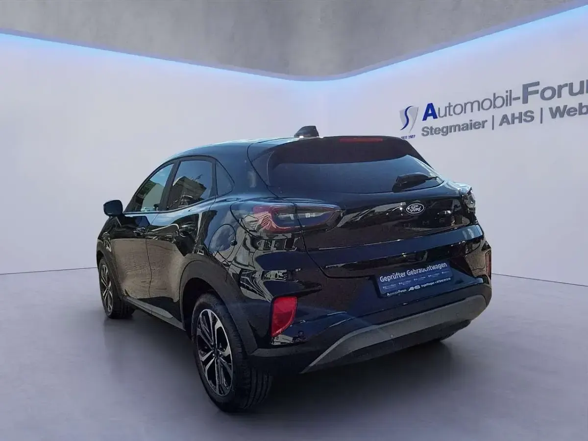 Gebraucht Ford Puma Titanium 125 PS (91 kW) 2025 Obsidianschwarz metallic SUV