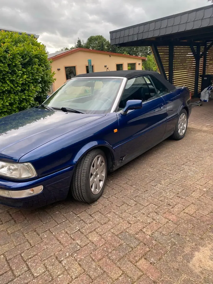 Gebraucht Audi 80 125 PS (91 kW) 1998 Blau Cabrio