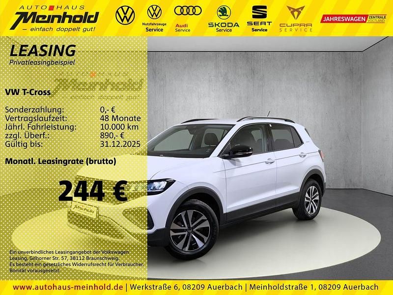 Weiß Neu 2025 VW T-Cross SUV | 30.422 € (Fairer Preis) - Bild 1/4