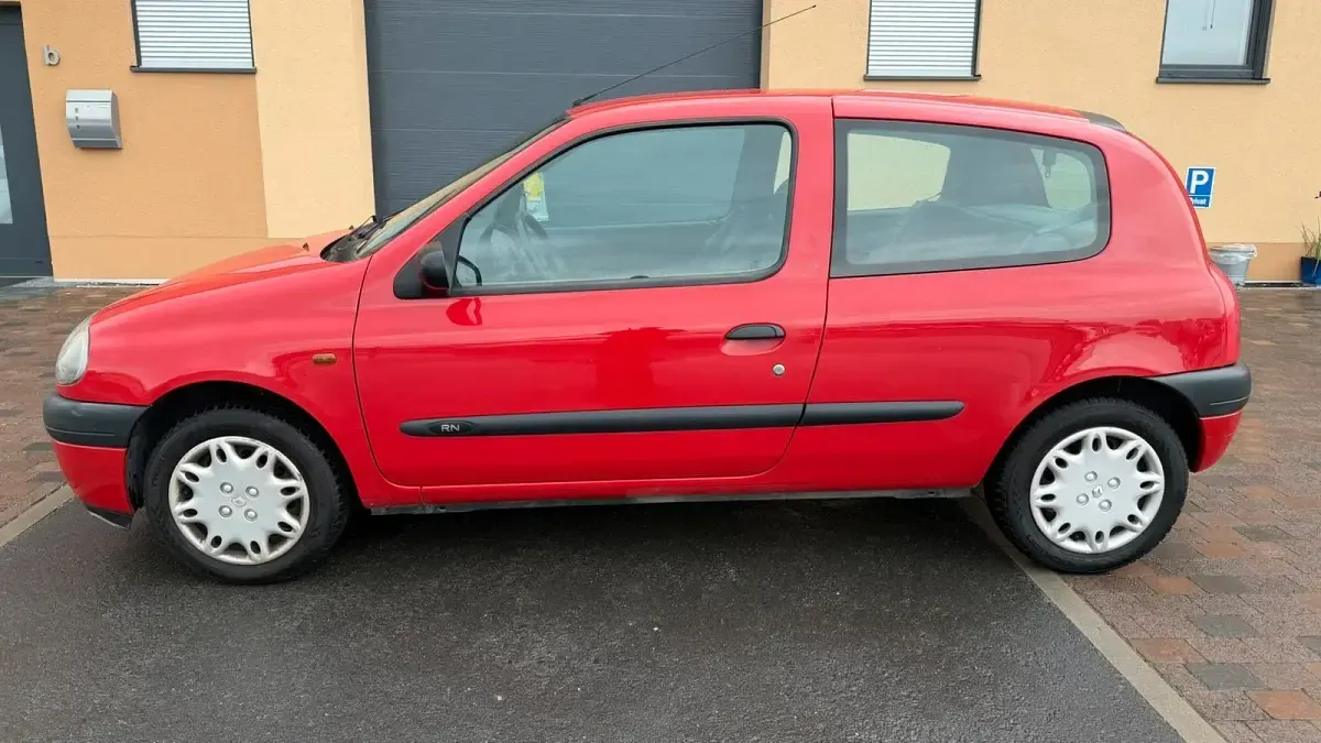 Gebraucht Renault Clio II Campus 69 PS (50 kW) 1999 Rot Kleinwagen