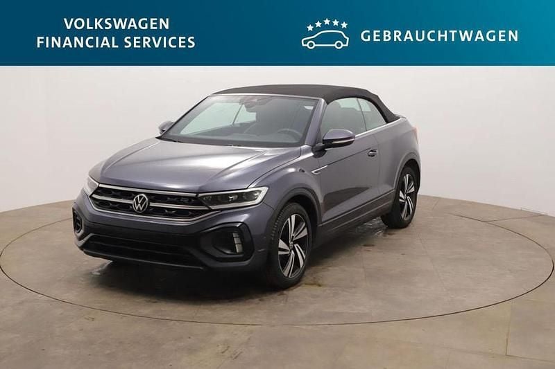 Grau Gebraucht 2022 VW T-Roc Cabriolet R-line Cabrio | 27.859 € (Fairer Preis) - Bild 1/4