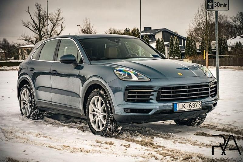 Gebraucht Porsche Cayenne Basis 340 PS (250 kW) 2018 Blau SUV