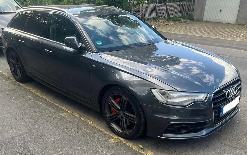Grau Gebraucht 2013 Audi A6 S-Line Kombi | 13.000 € (Superpreis) - Bild 1/4