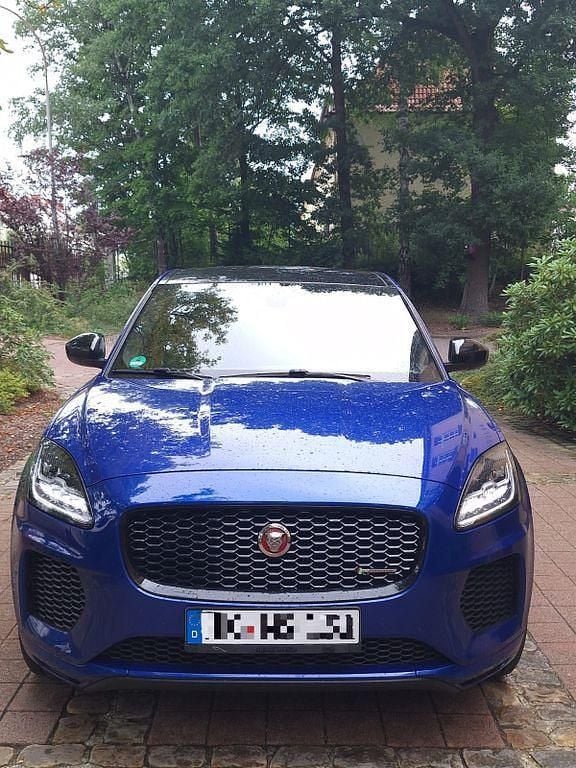 Blau Gebraucht 2020 Jaguar E-Pace R-Dynamic SUV | 19.900 € (Guter Preis) - Bild 1/4