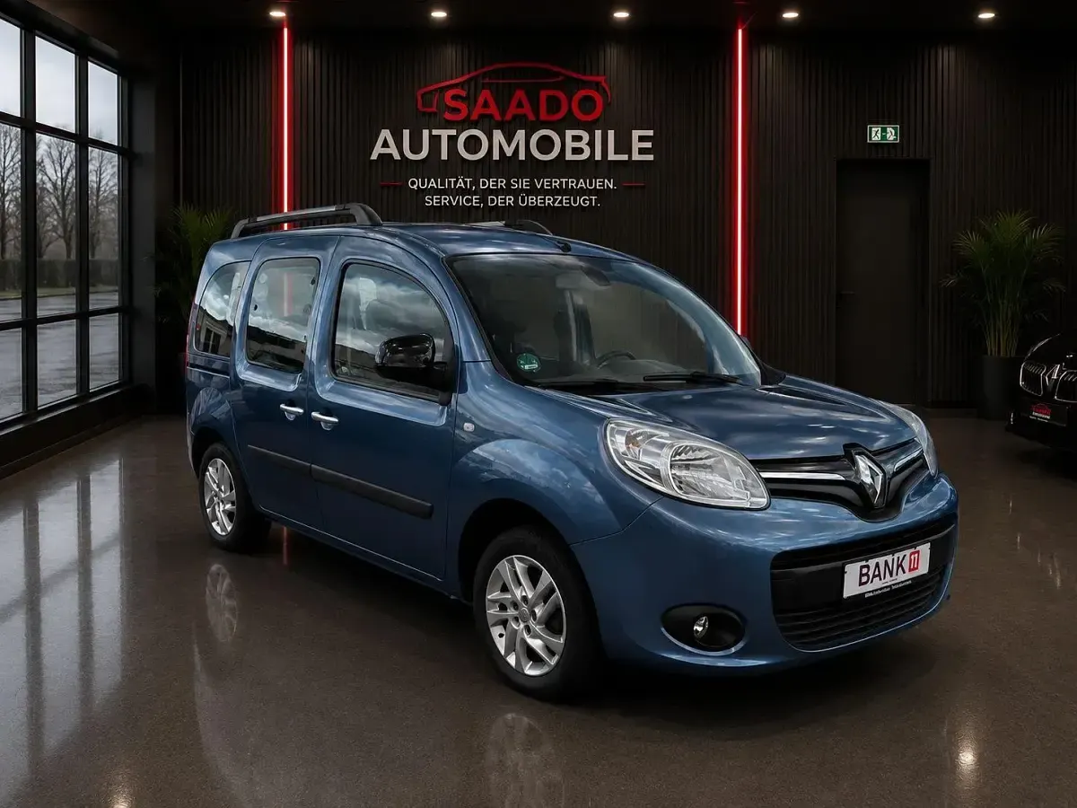 Gebraucht Renault Kangoo 90 PS (66 kW) 2014 Blau Van / Kleinbus
