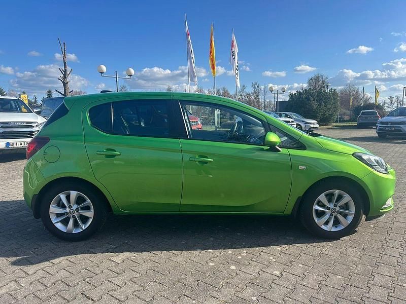 Gebraucht Opel Corsa 90 PS (66 kW) 2018 Grün Kleinwagen