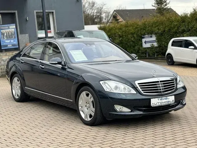 Gebraucht Mercedes S500 387 PS (284 kW) 2005 Schwarz (smaragdschwarz  metalliclack) Limousine
