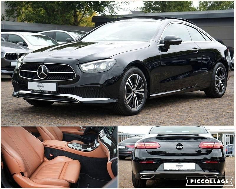 Schwarz Gebraucht 2021 Mercedes E200 Coupé | 37.999 € (Fairer Preis) - Bild 1/4