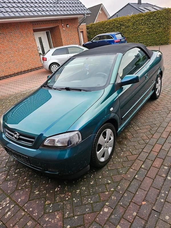 Gebraucht Opel Astra Cabriolet 103 PS (75 kW) 2004 Grün Cabrio