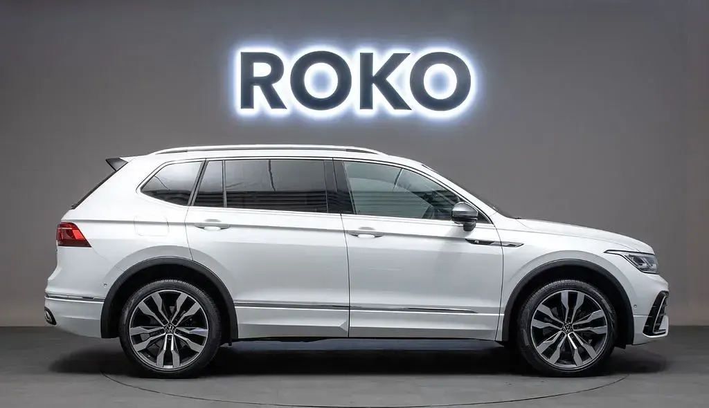 Gebraucht VW Tiguan Allspace R-line 245 PS (180 kW) 2022 Weiß SUV