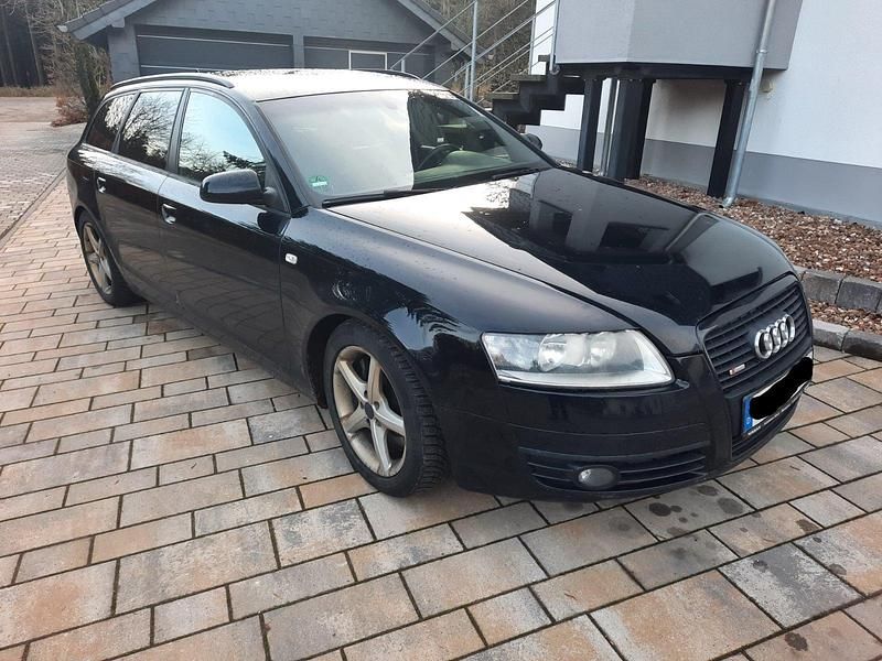Schwarz Gebraucht 2006 Audi A6 S-Line Kombi | 4.999 € - Bild 1/4