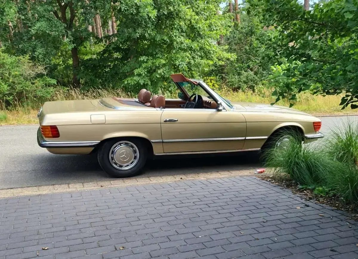 Gebraucht Mercedes SL450 224 PS (164 kW) 1973 Beige Cabrio
