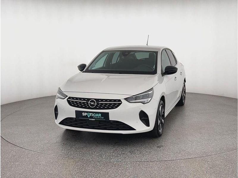 Weiß (metallic) Gebraucht 2022 Opel Corsa-e Elegance Kleinwagen | 16.970 € (Fairer Preis) - Bild 1/4