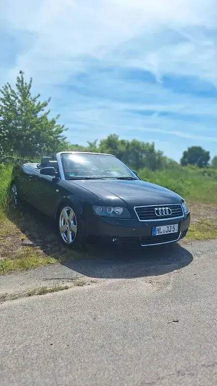 Occasion Audi A4 Cabriolet Performance 163 ch (119 kW) 2003 Noir Cabriolet
