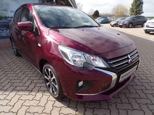 Gebraucht Mitsubishi Space Star Select+ 71 PS (52 kW) 2024 Bordeaux rot Limousine