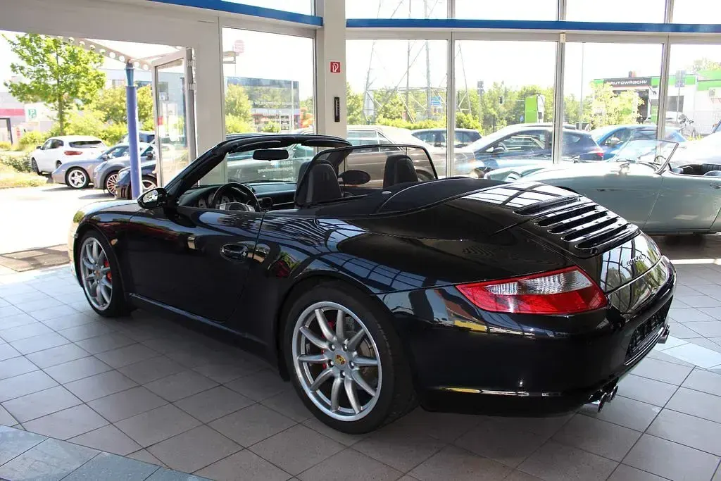 Gebraucht Porsche 911 Carrera S Cabriolet 355 PS (261 kW) 2007 Basaltschwarzmetallic Cabrio